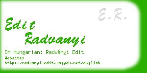 edit radvanyi business card